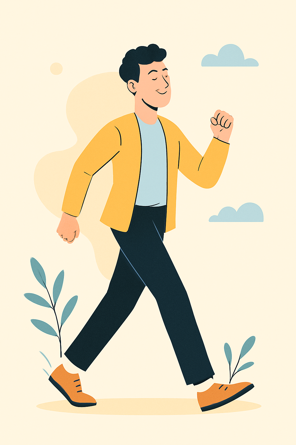 Un homme visualise un changement souhaité – application de la technique du Comme Si en PNL