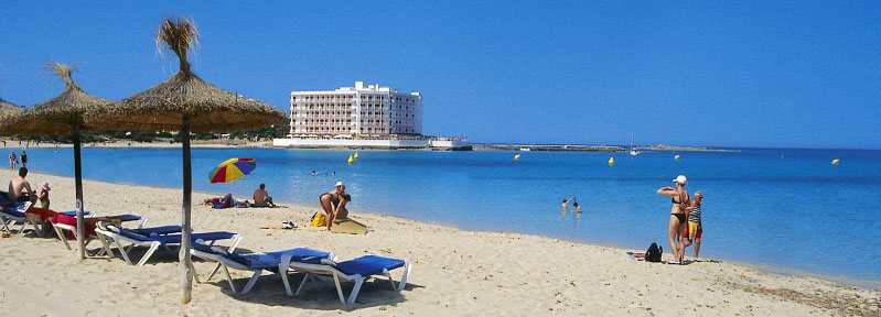 Strand in Mallorca